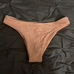 pale pink bikini bottoms